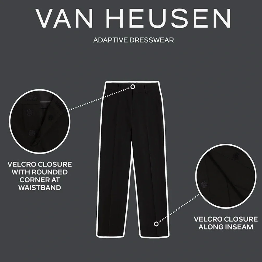 VAN HEUSEN Husky Boys Dress Pants